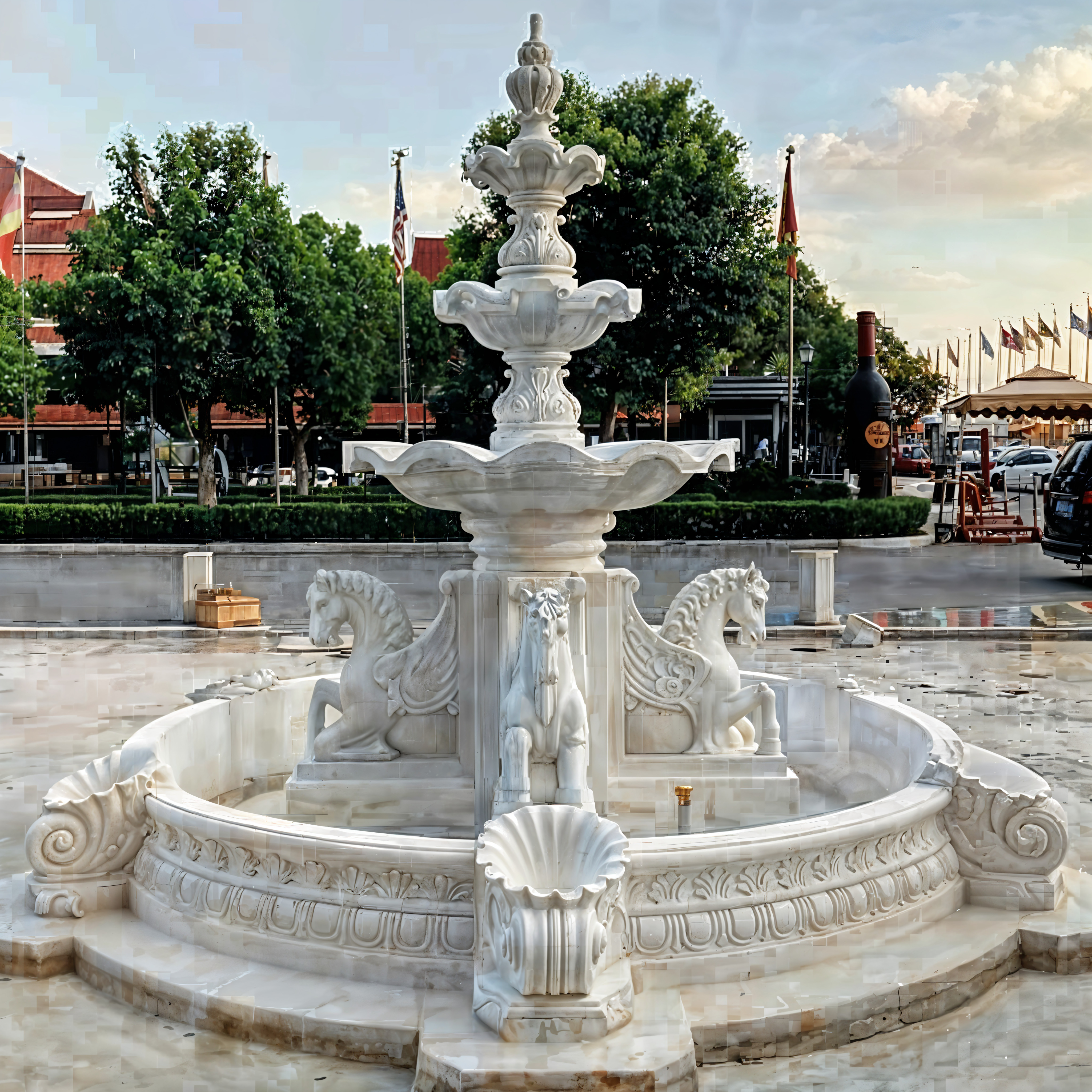 Marble Fountain